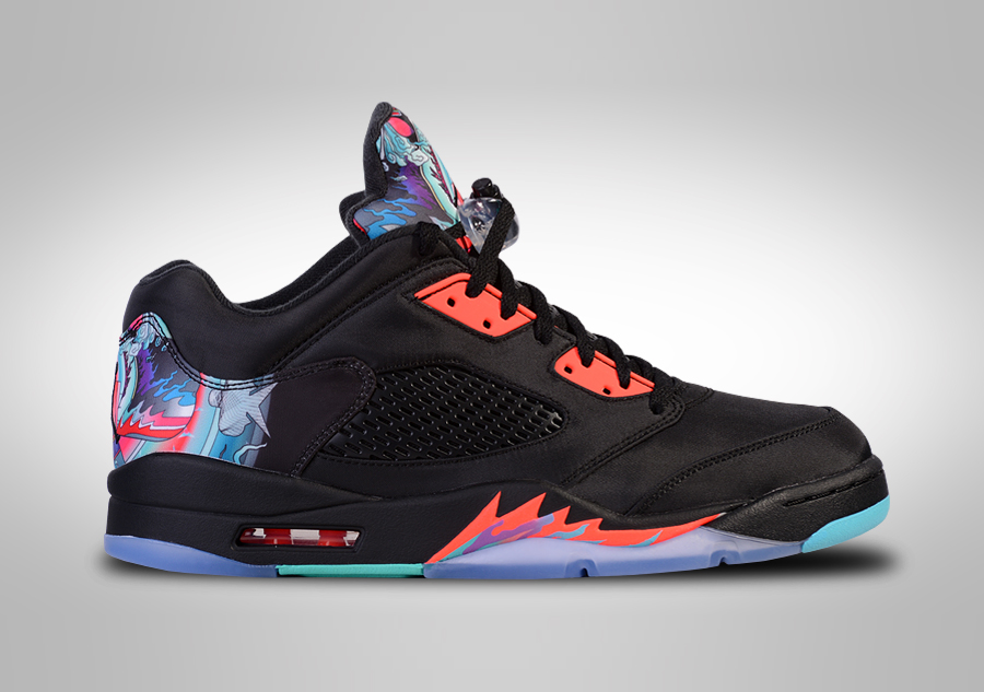 NIKE AIR JORDAN 5 RETRO LOW 'CNY' CHINESE NEW YEAR LIMITED pour €207，50 | Basketzone.net