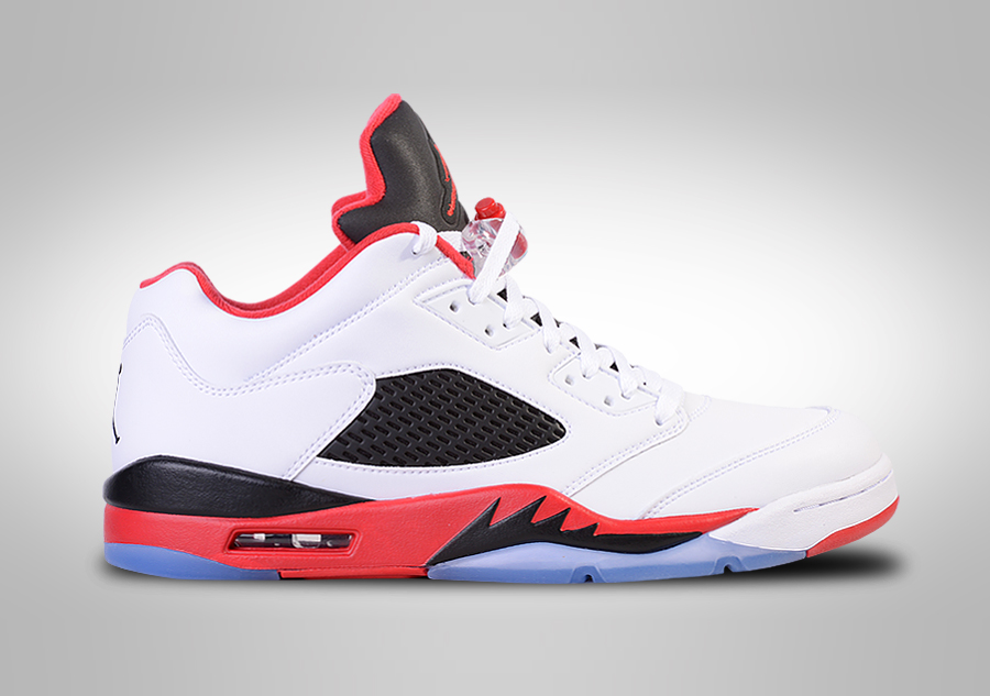 retro 5 low fire red