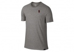 NIKE KYRIE EMBROIDEROO TEE GREY HEATHER