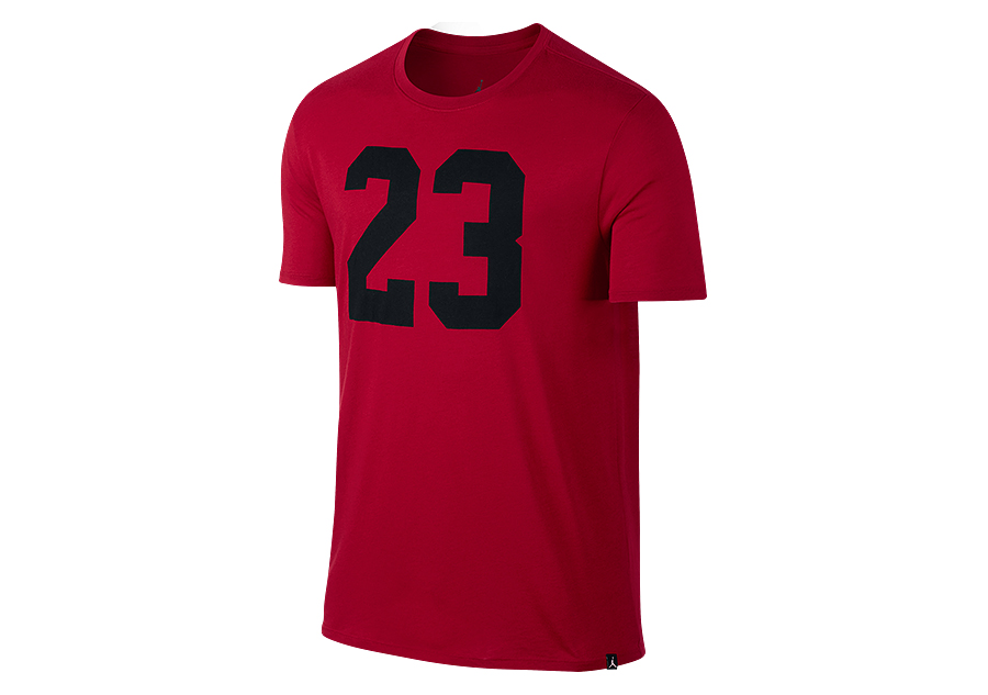 Nike Air Jordan Jsw Iconic 23 Tee Gym Red Pour €2500 