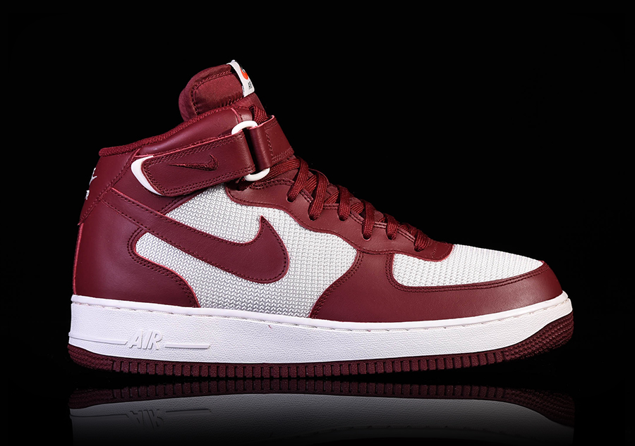 red nike air force 1 mid lv8