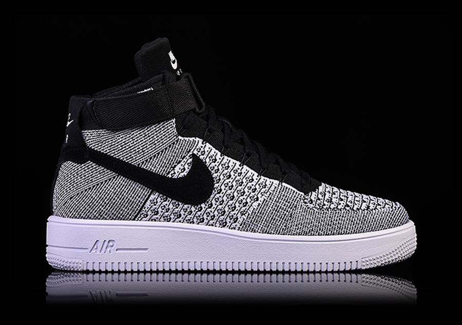 NIKE AIR FORCE 1 ULTRA FLYKNIT MID OREO pour €132,50 Basketzone.net