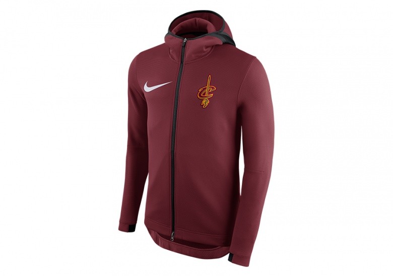 NIKE NBA CLEVELAND CAVALIERS THERMA FLEX TEAM RED