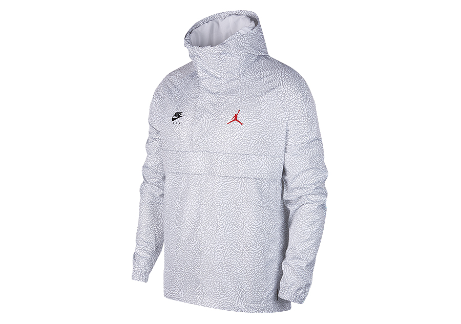 nike air jordan sportswear wings 1988 anorak white