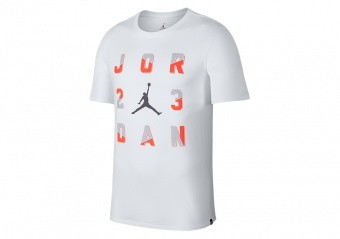 NIKE AIR JORDAN 23 SPORTSWEAR TEE WHITE