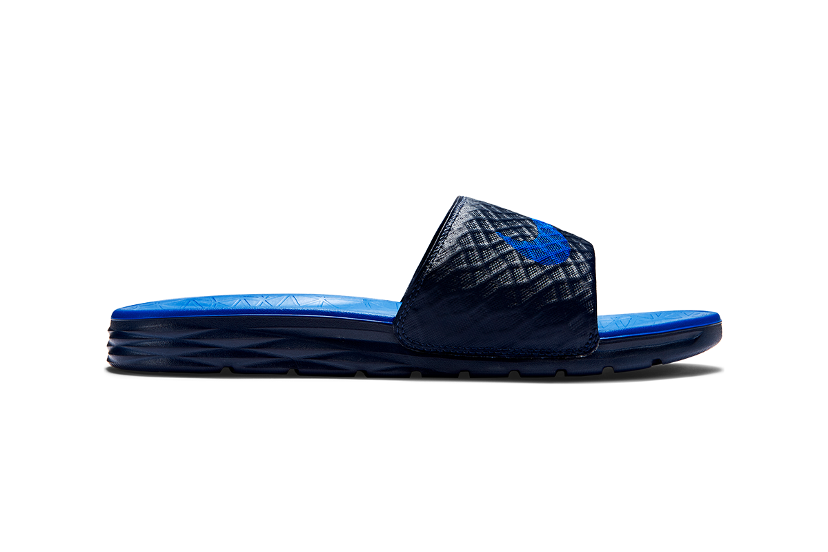 NIKE BENASSI SOLARSOFT SLIDE MIDNIGHT NAVY