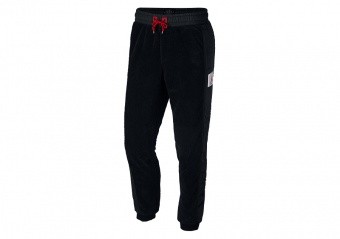 Nike Air Jordan Flight Essential Fleece Pants Mens Sz XL Black White  DA9812-010