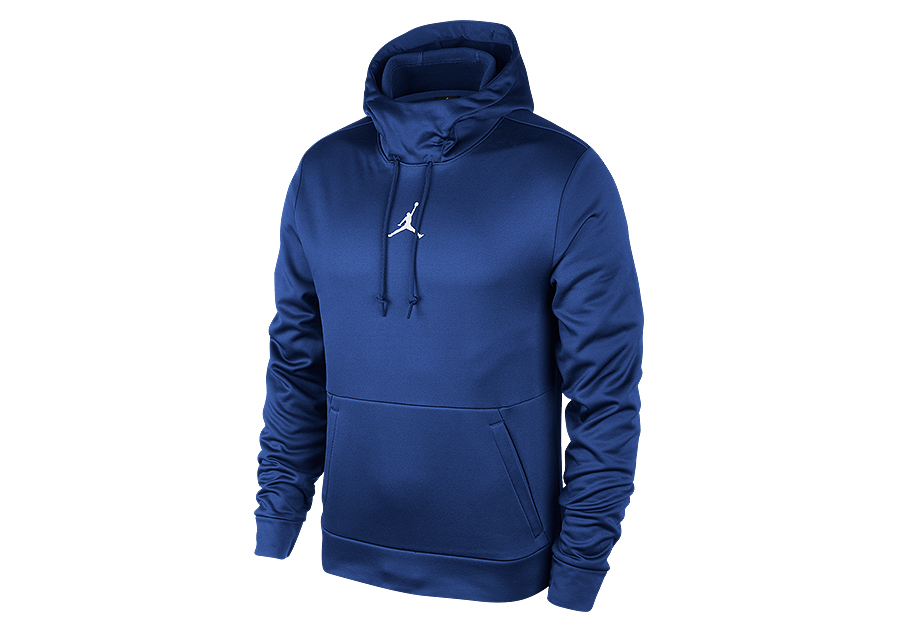 NIKE AIR JORDAN THERMA 23 ALPHA TRAINING PULLOVER HOODIE GAME ROYAL pour 52 50 Basketzone