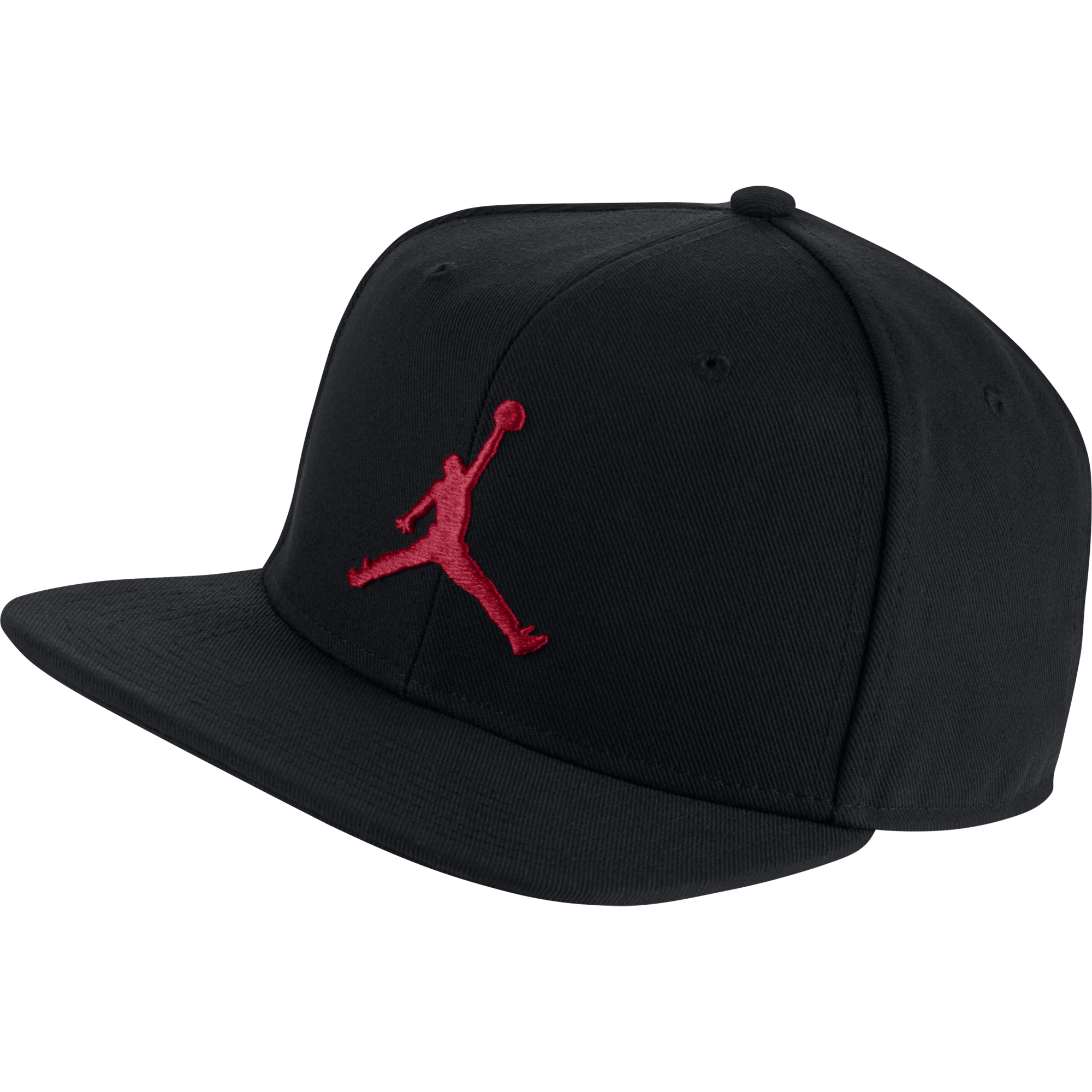 NIKE AIR JORDAN PRO JUMPMAN SNAPBACK BLACK GYM RED