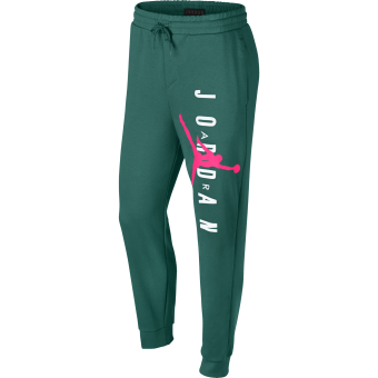 NIKE AIR JORDAN JUMPMAN AIR LIGHTWEIGHT FLEECE PANTS MYSTIC GREEN