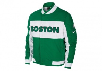 NIKE NBA BOSTON CELTICS COURTSIDE ICON JACKET CLOVER