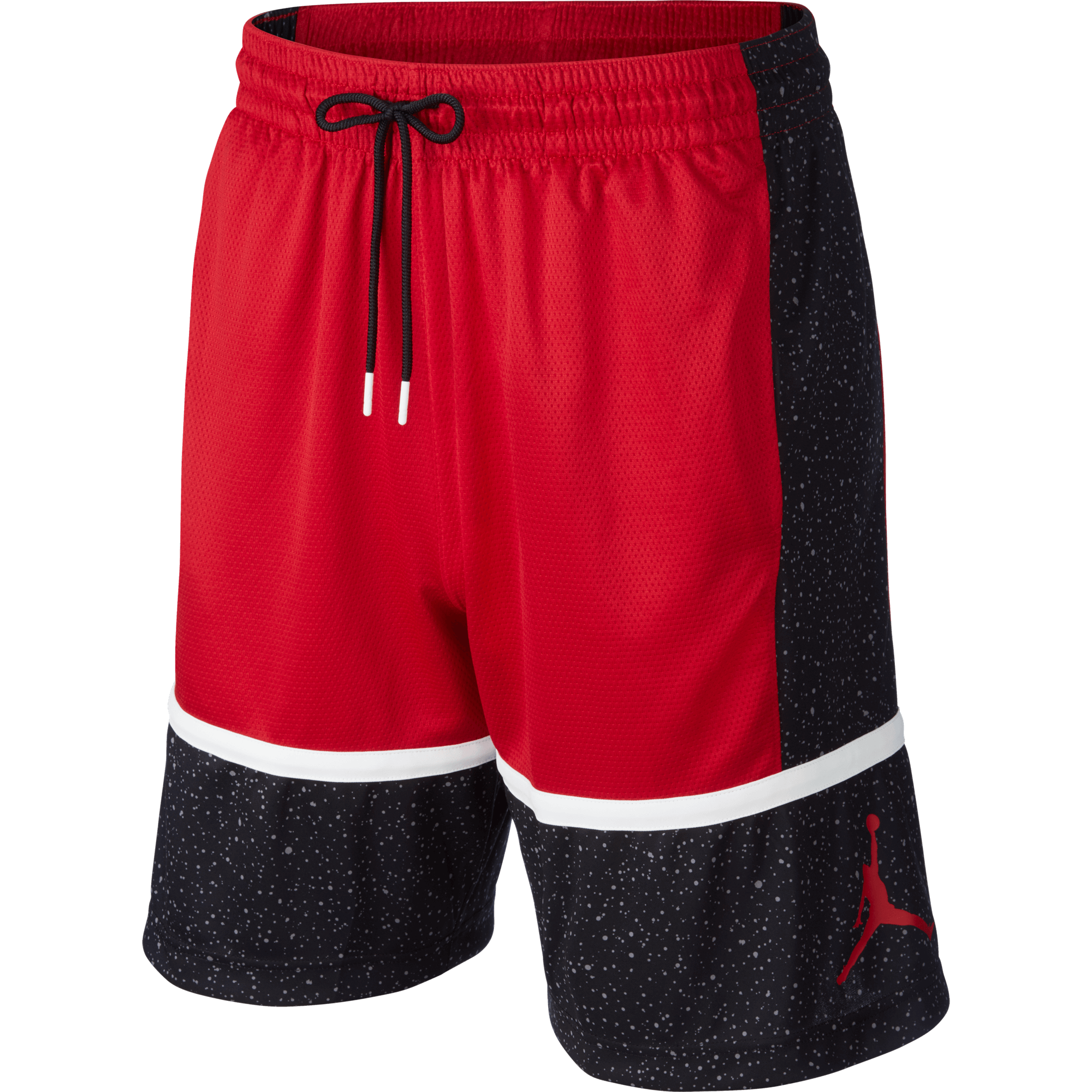 NIKE AIR JORDAN JUMPMAN GRAPHIC SHORTS GYM RED