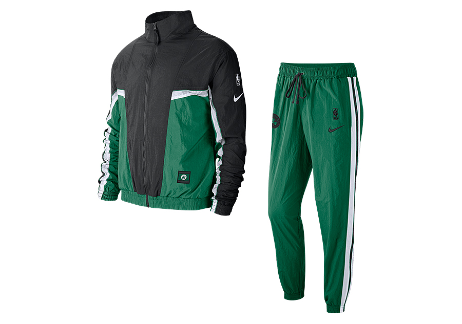 NIKE NBA BOSTON CELTICS COURTSIDE TRACKSUIT CLOVER pour €122,50 ...