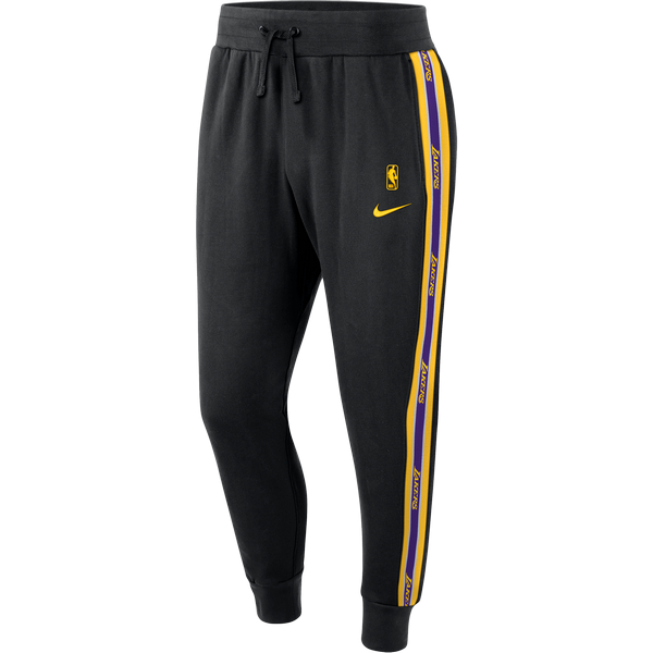 NIKE NBA LOS ANGELES LAKERS COURTSIDE PANTS BLACK