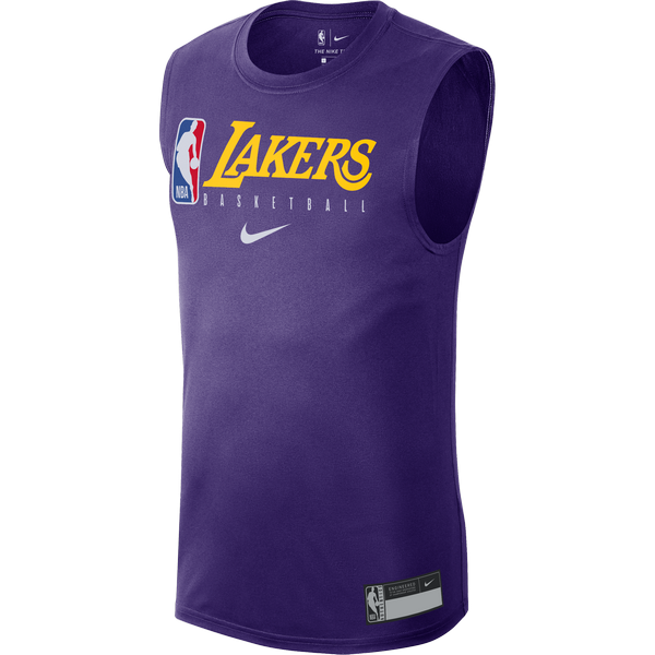 NIKE NBA LOS ANGELES LAKERS TEE COURT PURPLE