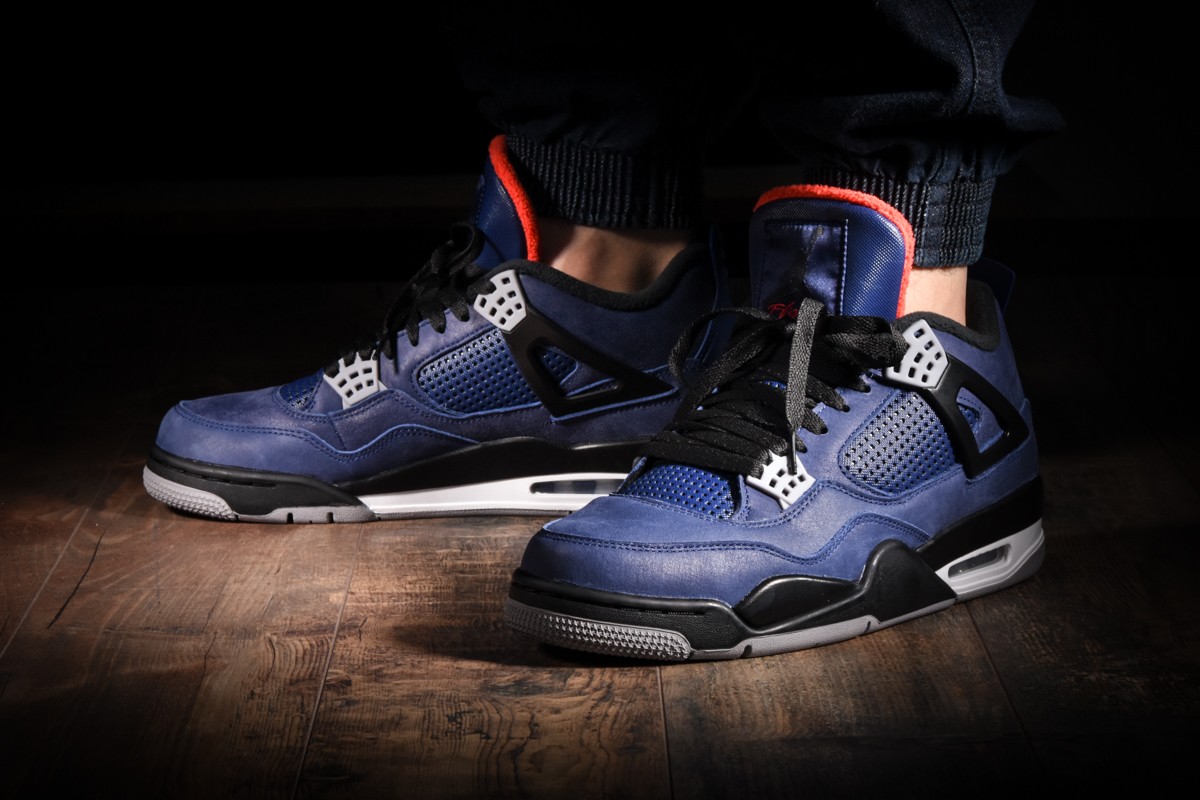 Jordan 4 winter hotsell royal blue