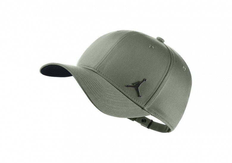 NIKE AIR JORDAN CLASSIC99 METAL JUMPMAN HAT VINTAGE LICHEN