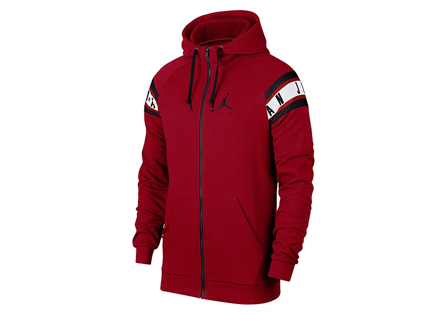 Jordan jumpman air hbr pullover hoodie red new arrivals