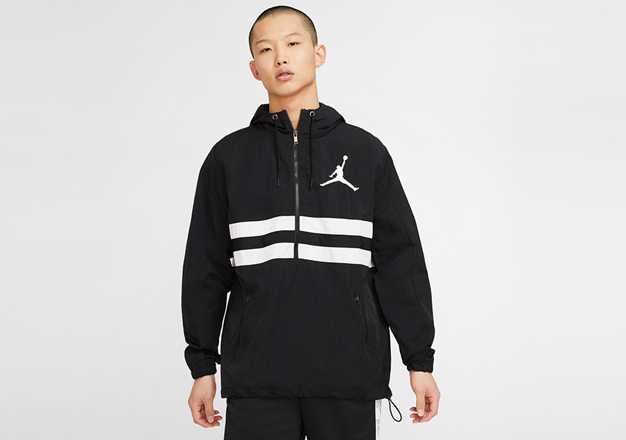 NIKE AIR JORDAN JUMPMAN LOGO JACKET BLACK pour 77 50 Basketzone