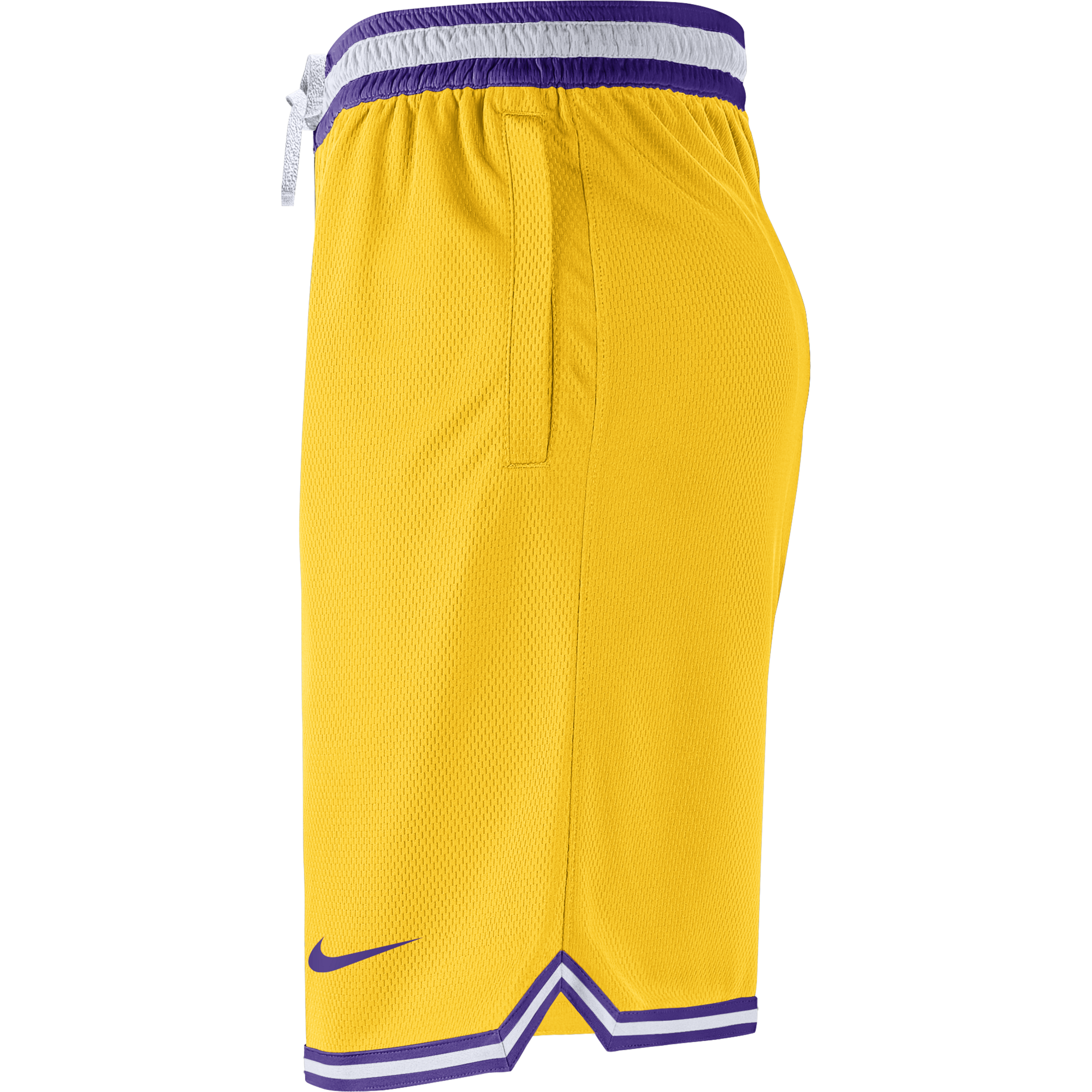 NBA Women's Shorts - Yellow - M