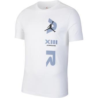 NIKE AIR JORDAN LEGACY AJ13 TEE WHITE