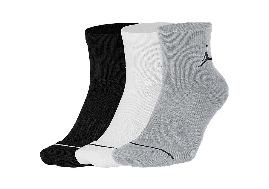 jordan jumpman quarter 3 pack socks