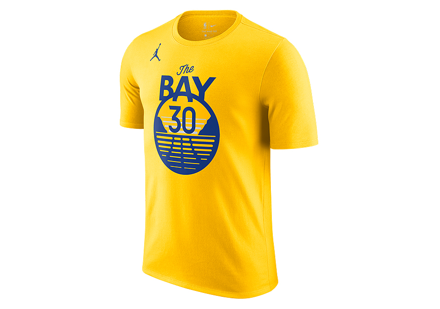 NIKE NBA GOLDEN STATE WARRIORS STEPHEN CURRY STATEMENT TEE AMARILLO pour 877 50k Basketzone