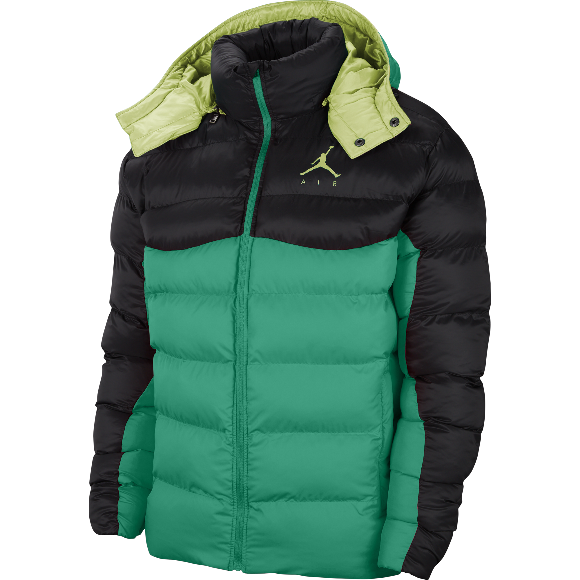 NIKE AIR JORDAN JUMPMAN AIR PUFFER JACKET NEPTUNE GREEN