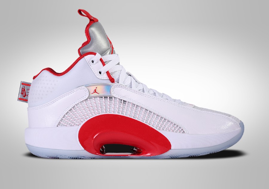 fire red jordan 35