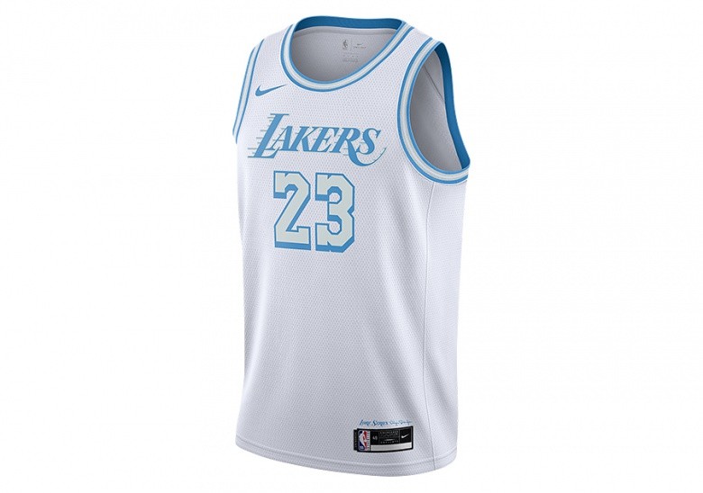 Nike NBA Los Angeles Lakers LeBron James Icon Edition Swingman Jersey