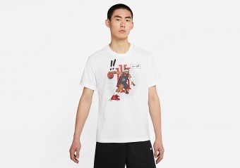 Nike men's dry kyrie cheap irving long sleeve graphic tee