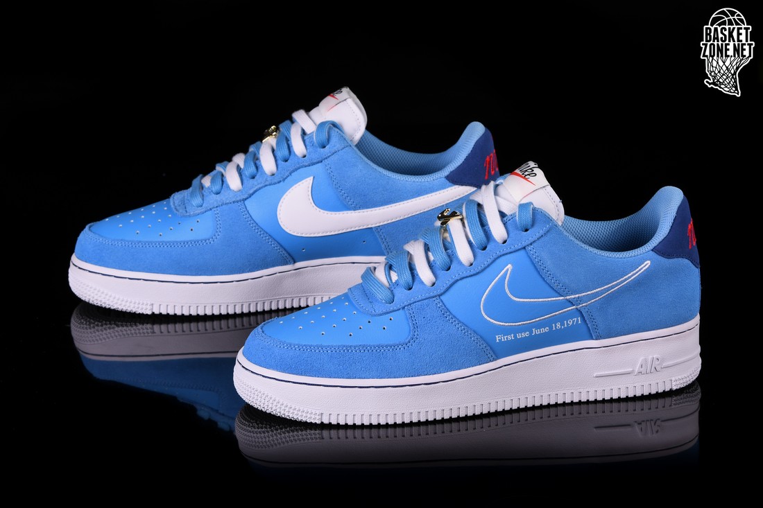 Blue air force 1 low hot sale