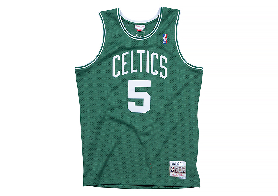 MITCHELL NESS NBA SWINGMAN JERSEY BOSTON CELTICS KEVIN GARNETT 5 pour 102 50 Basketzone