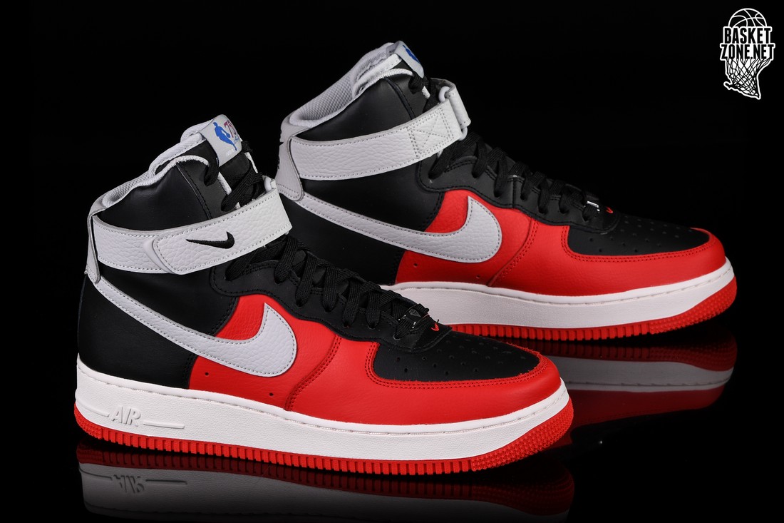 NIKE AIR FORCE 1 HIGH '07 LV8 NBA 75th ANNIVERSARY CHILE RED price $189.00