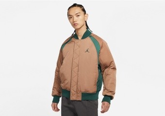 NIKE AIR JORDAN ESSENTIALS STATEMENT MA-1 JACKET NOBLE GREEN