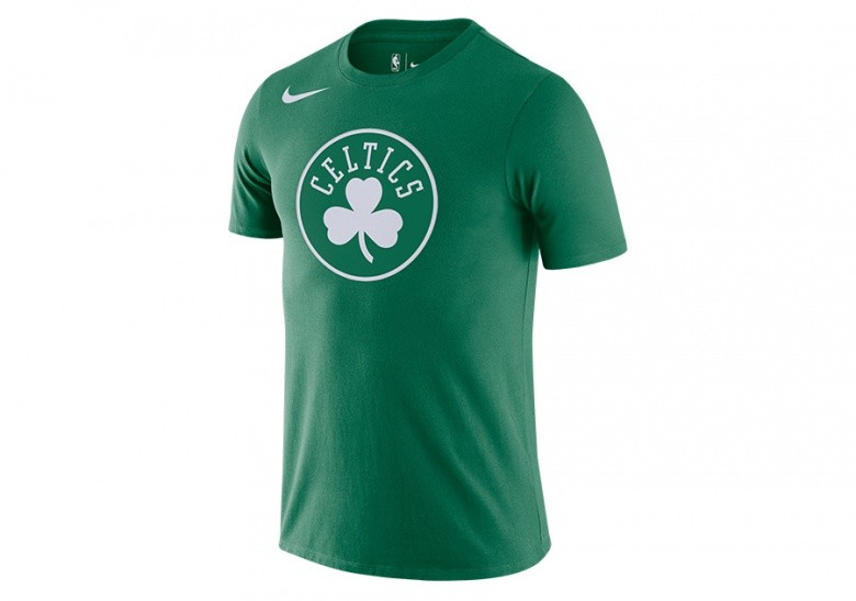 NIKE NBA BOSTON CELTICS DRI-FIT LOGO TEE CLOVER