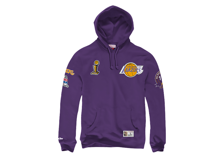 MITCHELL & NESS CHAMP CITY HOODY LOS ANGELES LAKERS