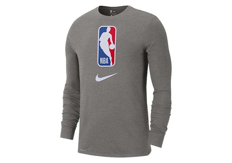NBA Nike Team 31 Courtside Long Sleeve T-Shirt - Black