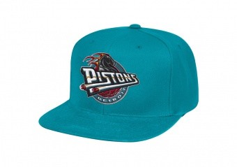 MITCHELL & NESS TEAM GROUND SNAPBACK HWC DETROIT PISTONS