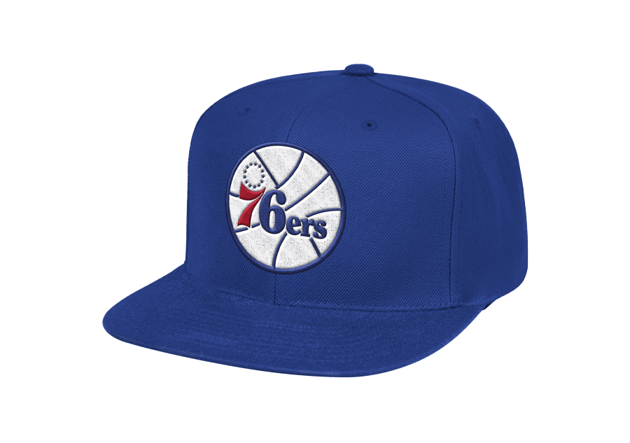 MITCHELL & NESS TEAM GROUND SNAPBACK HWC PHILADELPHIA 76ERS