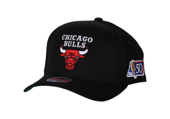 MITCHELL & NESS - 50TH ANNIVERSARY PATCH CHICAGO BULLS