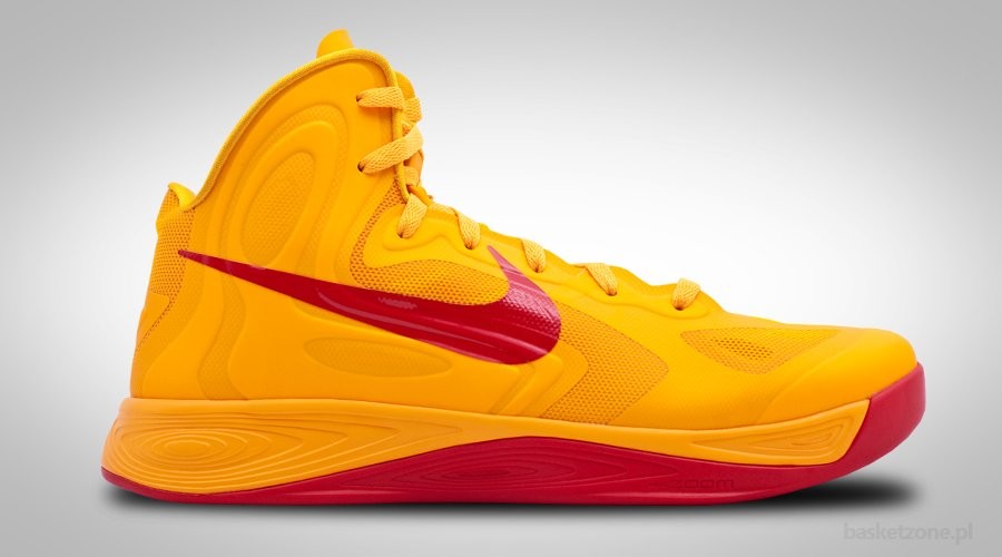 NIKE ZOOM HYPERFUSE 2012 UNIVERSITY GOLD RED