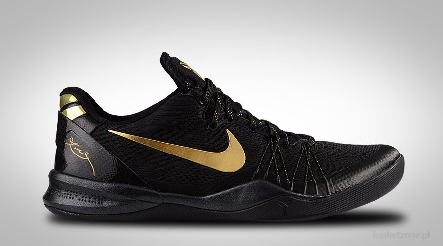 NIKE KOBE 8 SYSTEM ELITE AWAY BLACK GOLD price 135.00 Basketzone