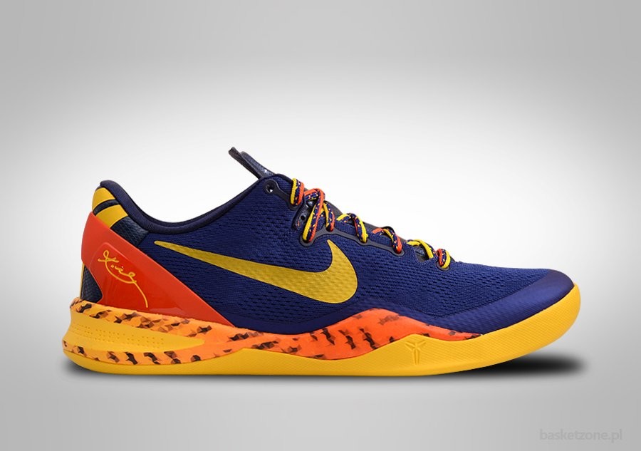 Kobe 8 blue best sale and yellow