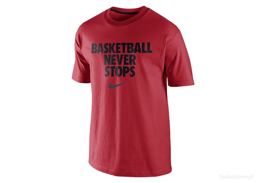 NIKE BASKETBALL NEVER STOPS TEE