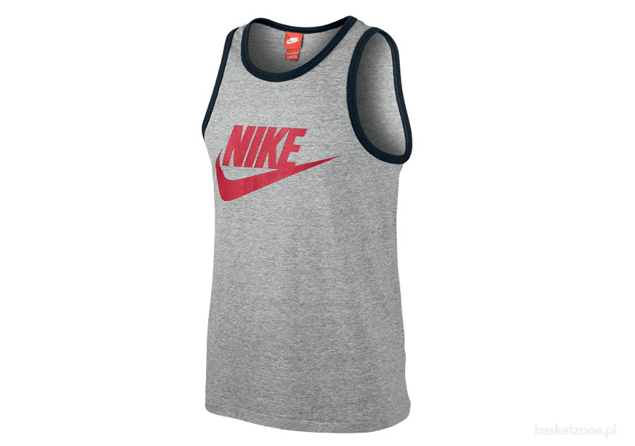 Nike ace logo tank black deals