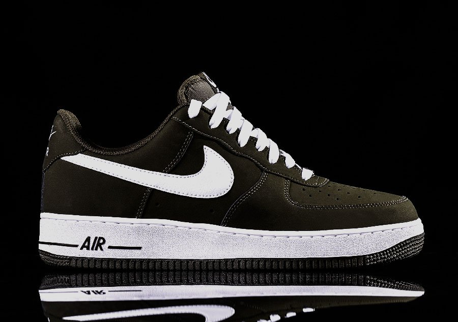 Nike air force dark green deals